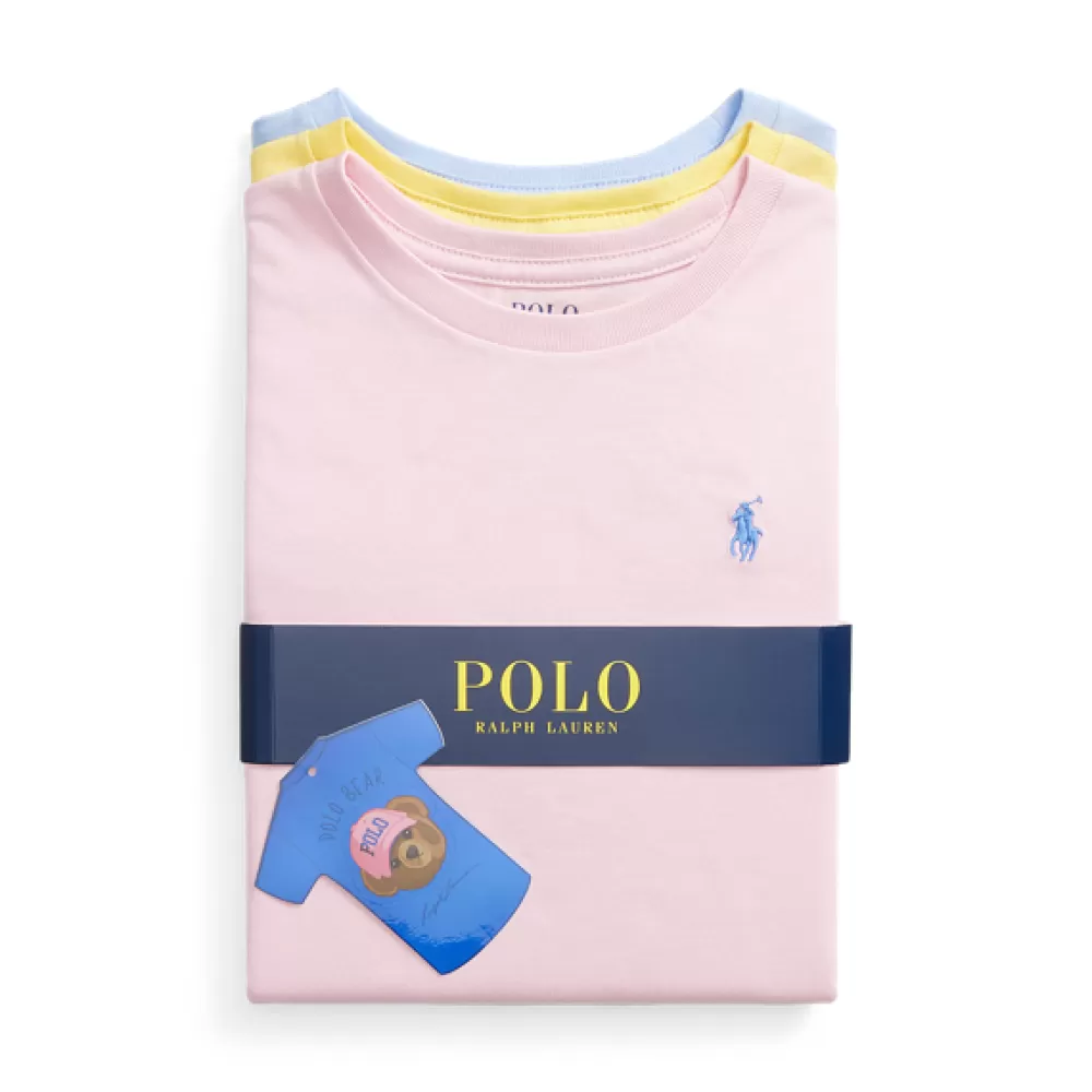 T-Shirts Und Sweatshirts>Ralph Lauren T-Shirts Und Sweatshirts 3er-Pack Baumwoll-T-Shirts für Children | ® DE