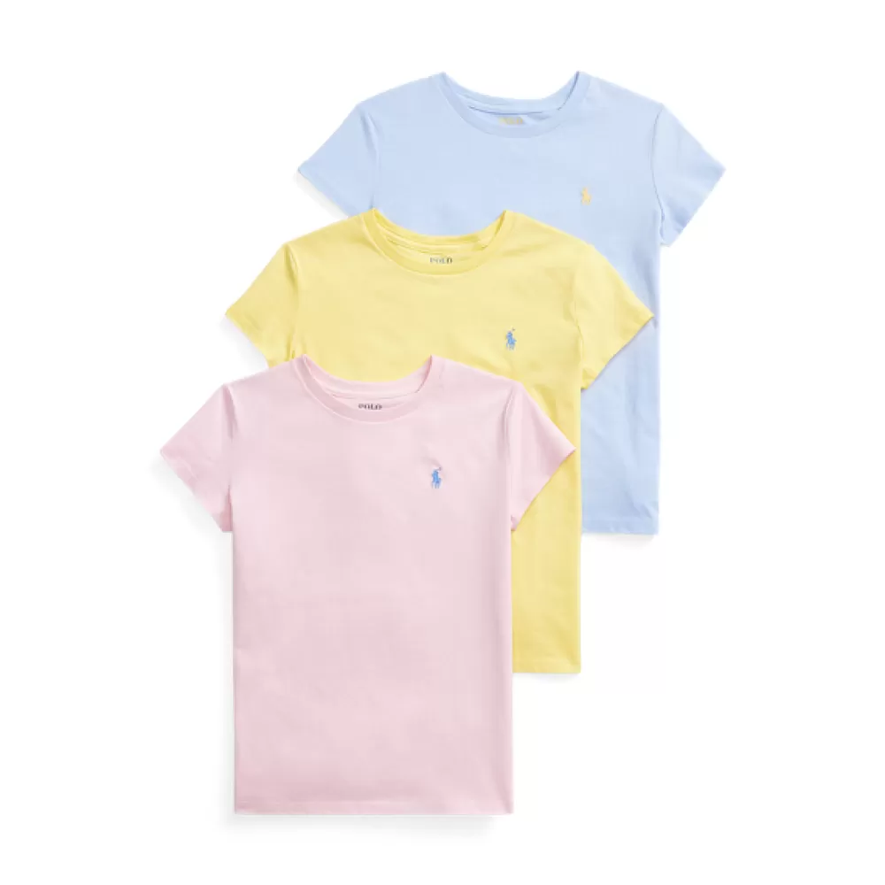 T-Shirts Und Sweatshirts>Ralph Lauren T-Shirts Und Sweatshirts 3er-Pack Baumwoll-T-Shirts für Children | ® DE