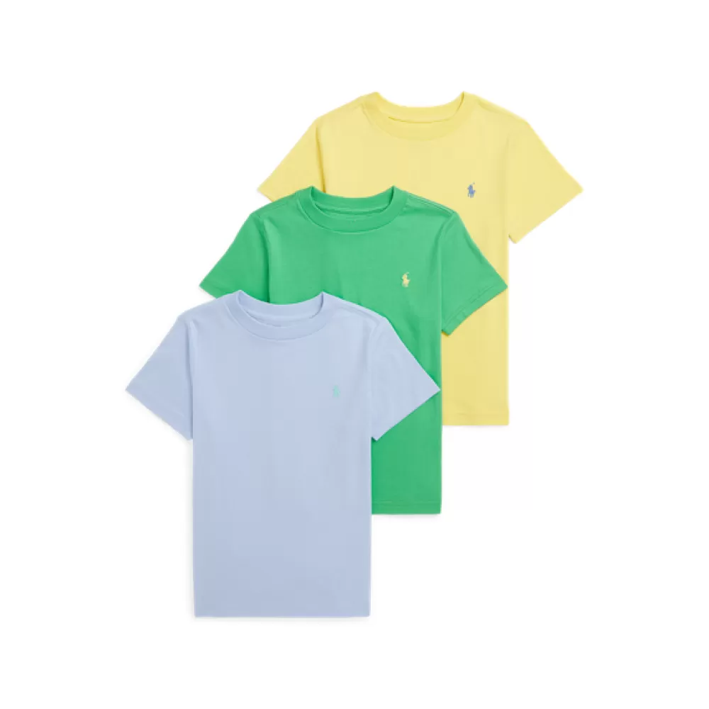 T-Shirts>Ralph Lauren T-Shirts 3er-Pack Rundhals-T-Shirts aus Jersey für Children | ® DE