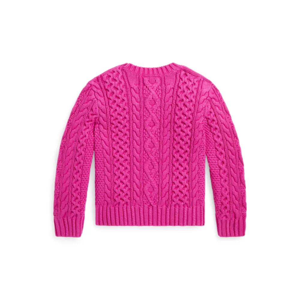 Pullover Und Strickjacken>Ralph Lauren Pullover Und Strickjacken Aran-Strickpullover aus Baumwolle für Children | ® DE