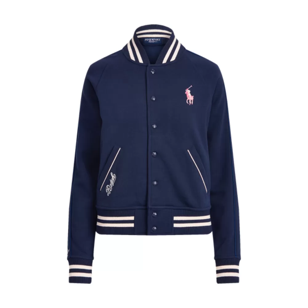 Jacken Und Mäntel>Ralph Lauren Jacken Und Mäntel Baseballjacke mit Pink Pony für Women | ® DE