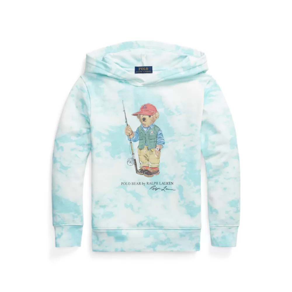 Sweatshirts Und Hoodies>Ralph Lauren Sweatshirts Und Hoodies Batikdruck-Kapuzenshirt mit Polo Bear für Children | ® DE