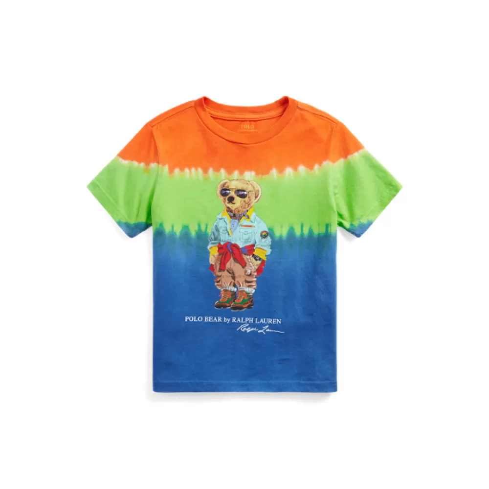 T-Shirts>Ralph Lauren T-Shirts Batik-T-Shirt mit Polo Bear für Children | ® DE