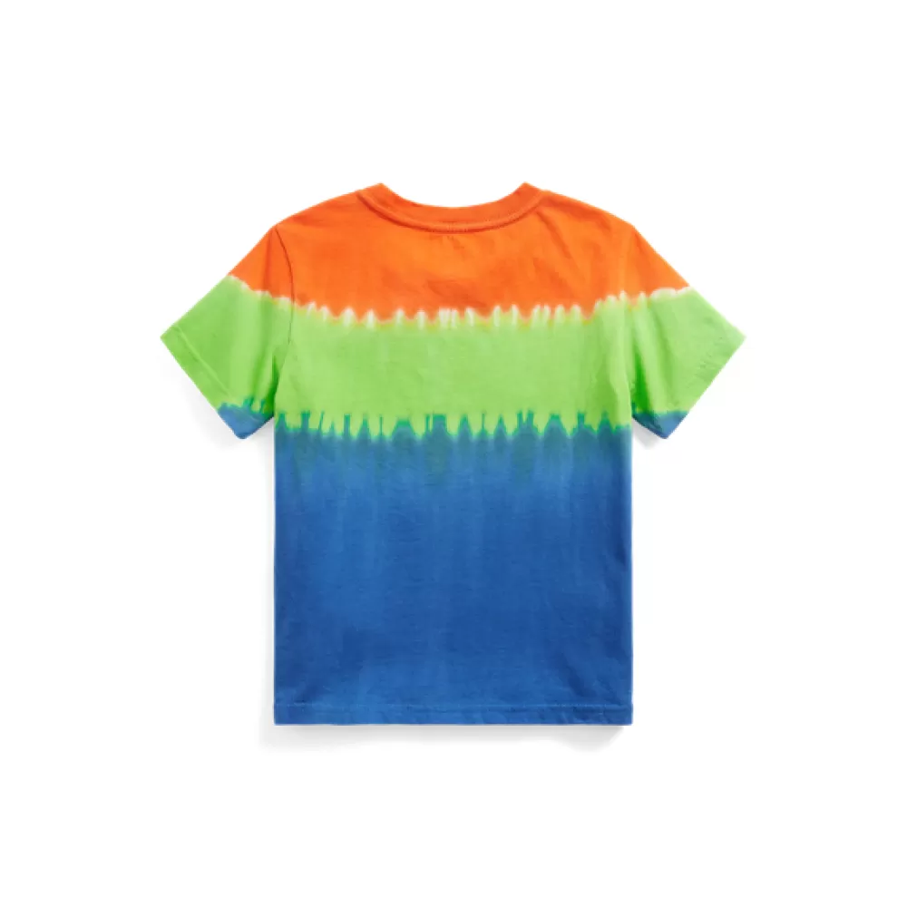 T-Shirts>Ralph Lauren T-Shirts Batik-T-Shirt mit Polo Bear für Children | ® DE