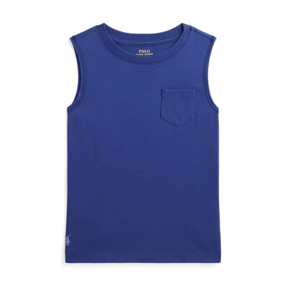 T-Shirts>Ralph Lauren T-Shirts Baumwolljersey-Tanktop mit Tasche für Children | ® DE