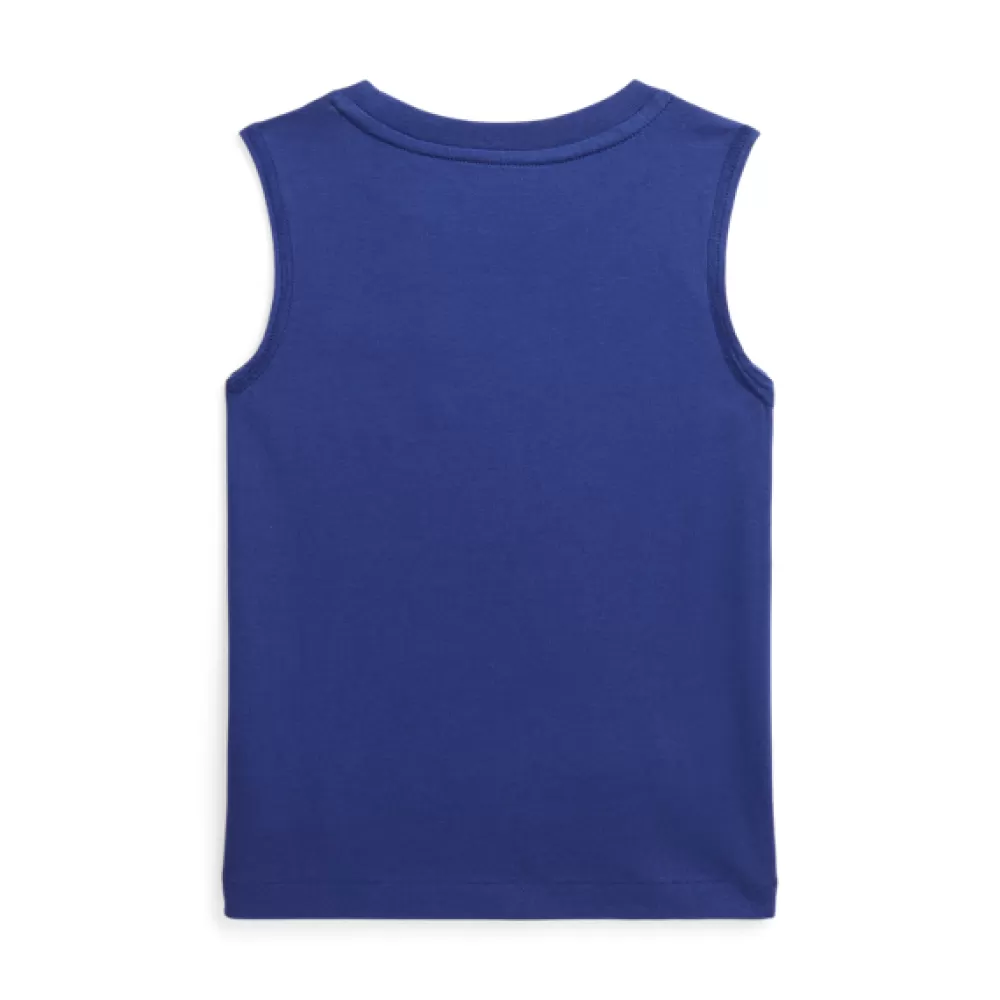 T-Shirts>Ralph Lauren T-Shirts Baumwolljersey-Tanktop mit Tasche für Children | ® DE