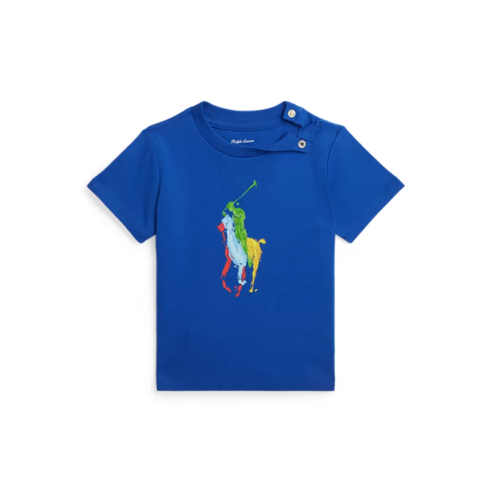 T-Shirts & Sweatshirts | Neuheiten>Ralph Lauren T-Shirts & Sweatshirts | Neuheiten Baumwolljersey-T-Shirt mit Big Pony für Baby | ® DE