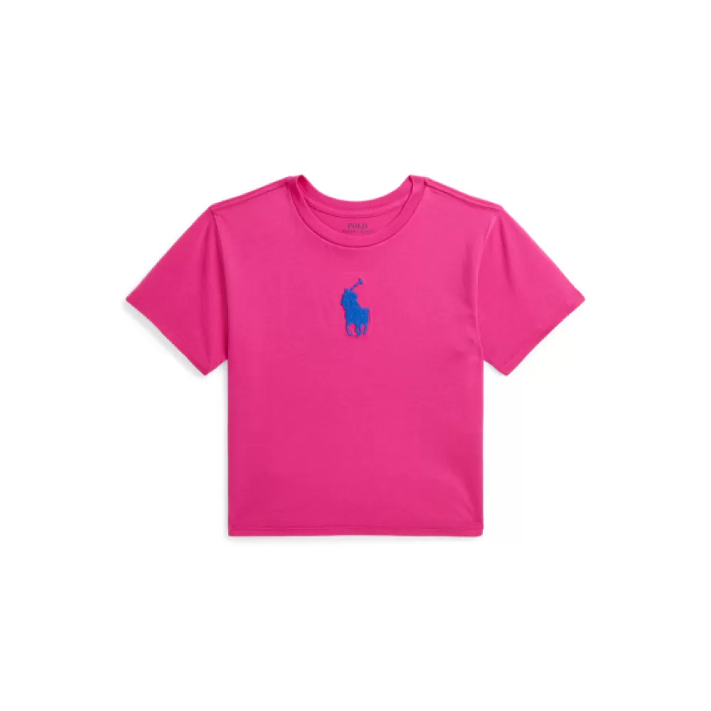 T-Shirts Und Sweatshirts>Ralph Lauren T-Shirts Und Sweatshirts Baumwolljersey-T-Shirt mit Big Pony für Children | ® DE