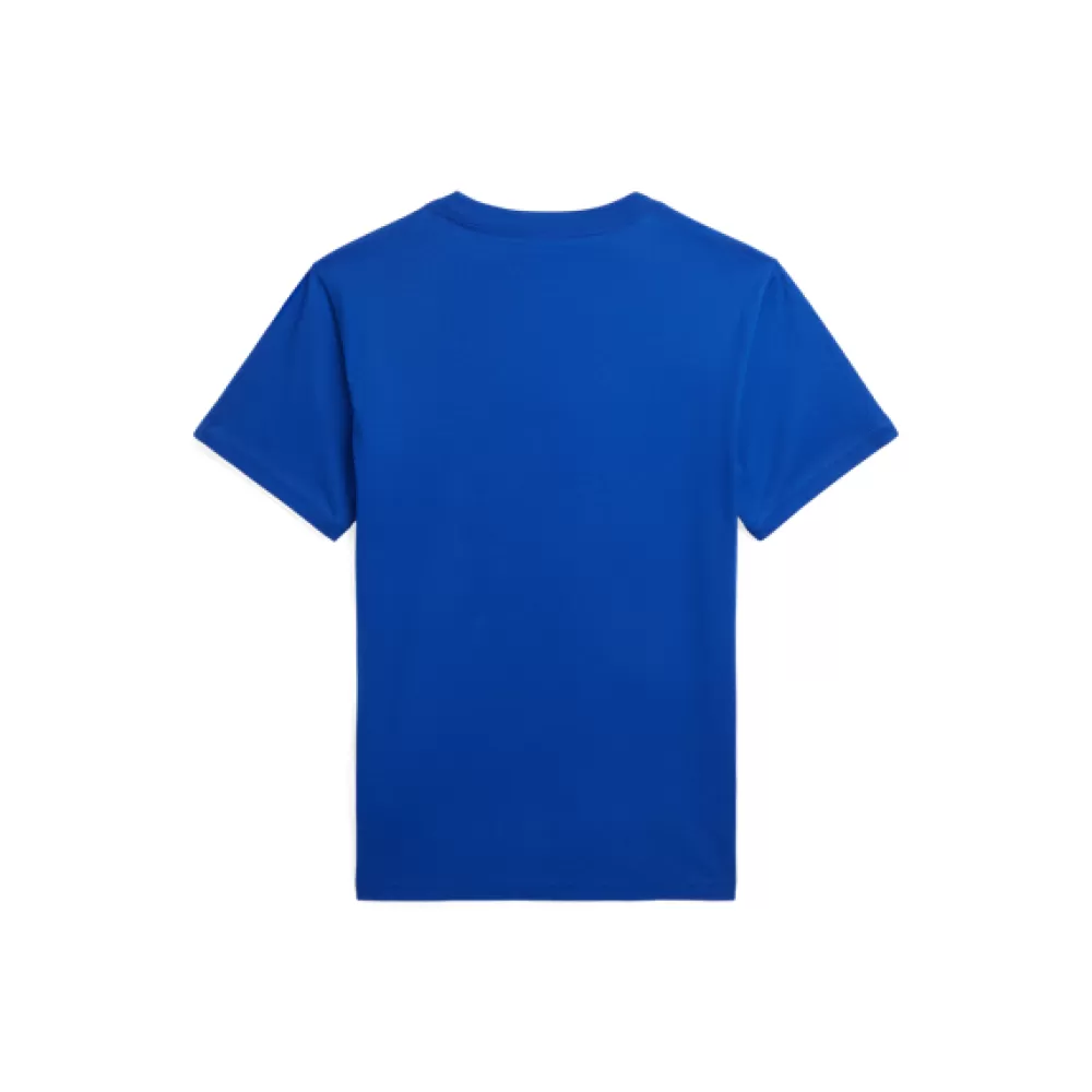 Sportbekleidung | T-Shirts | Jungen 6-14 Jahre>Ralph Lauren Sportbekleidung | T-Shirts | Jungen 6-14 Jahre Baumwolljersey-T-Shirt mit Big Pony für Children | ® DE