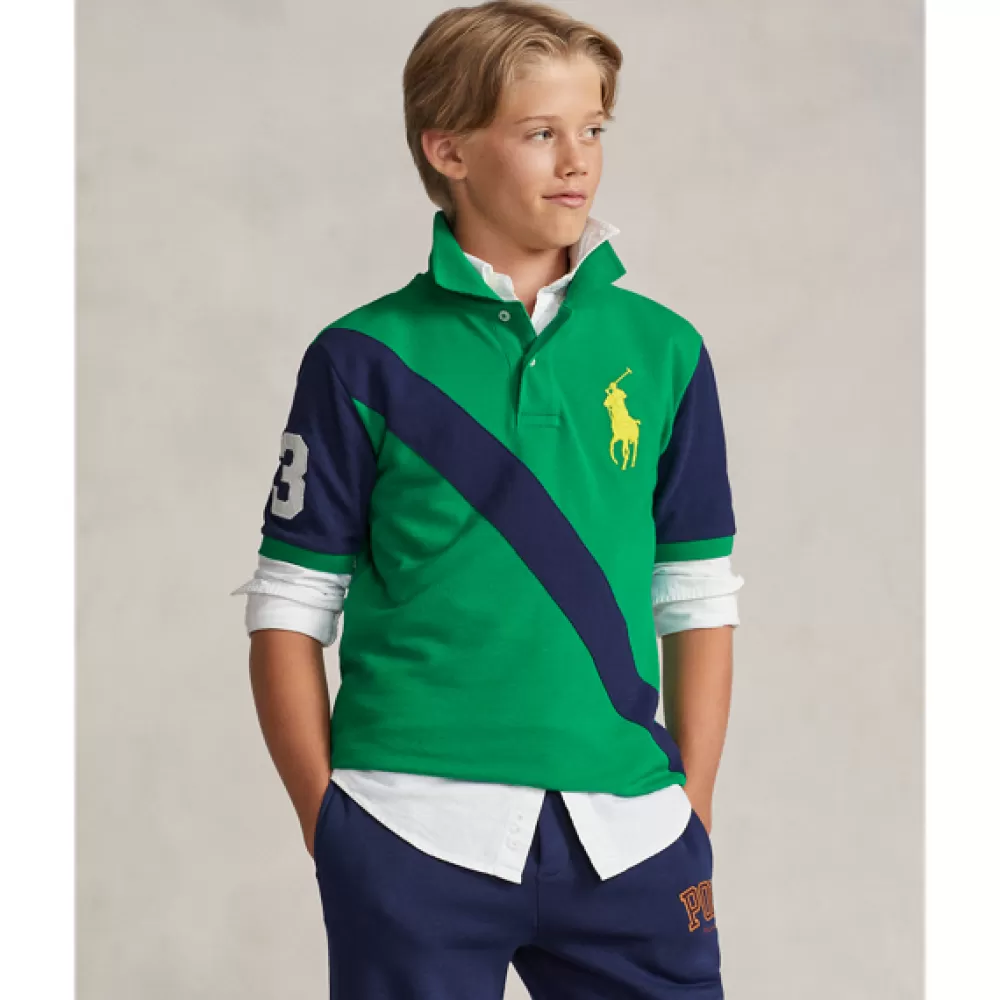 Poloshirts>Ralph Lauren Poloshirts Baumwollpiqué-Poloshirt mit Big Pony für Children | ® DE