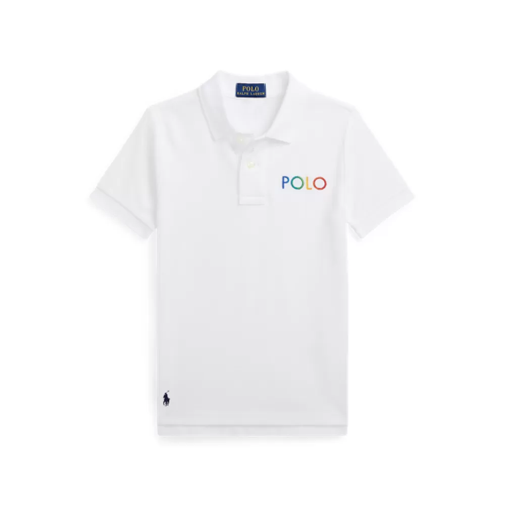 Poloshirts>Ralph Lauren Poloshirts Baumwollpiqué-Poloshirt mit Ombré-Logo für Children | ® DE