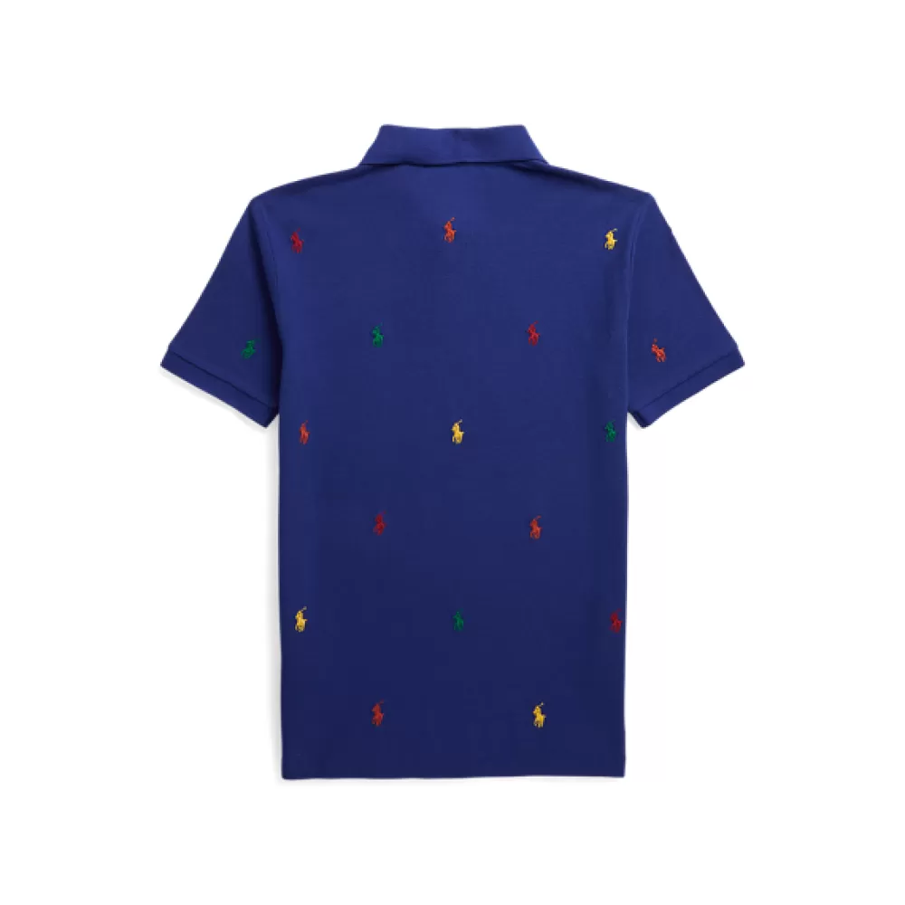 Poloshirts>Ralph Lauren Poloshirts Baumwollpiqué-Poloshirt mit Polo Pony für Children | ® DE