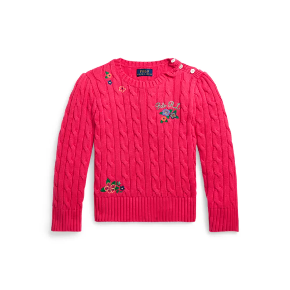 Pullover Und Strickjacken>Ralph Lauren Pullover Und Strickjacken Baumwollpullover mit Zopfmuster für Children | ® DE