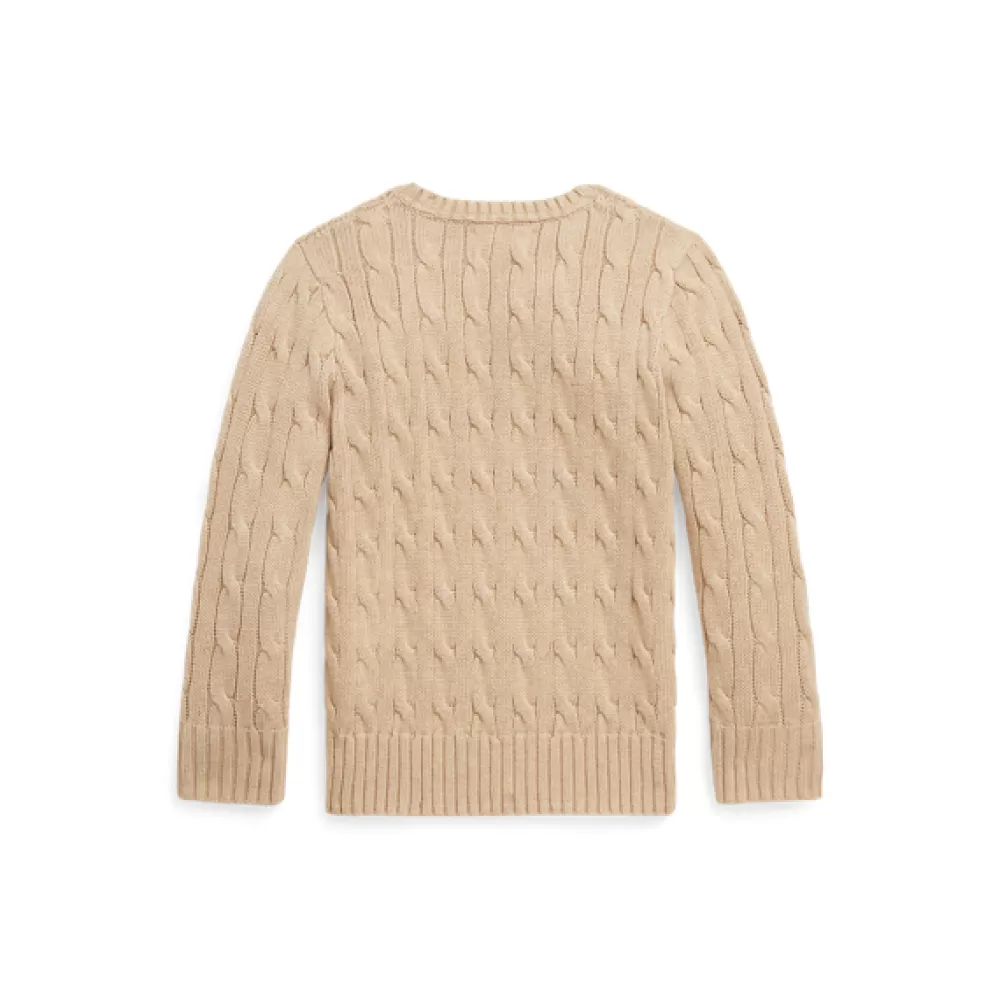 Pullover Und Strickjacken>Ralph Lauren Pullover Und Strickjacken Baumwollpullover mit Zopfmuster für Children | ® DE