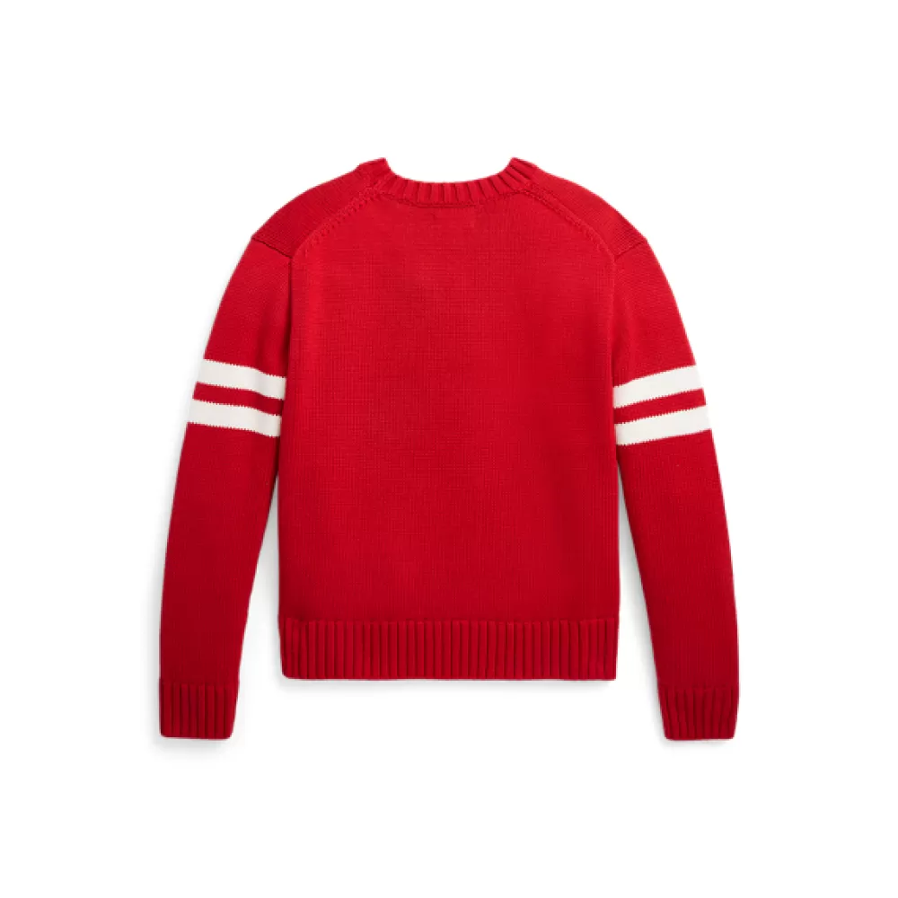 Pullover Und Strickjacken>Ralph Lauren Pullover Und Strickjacken Baumwollpullover Polo Ball mit Intarsien für Children | ® DE