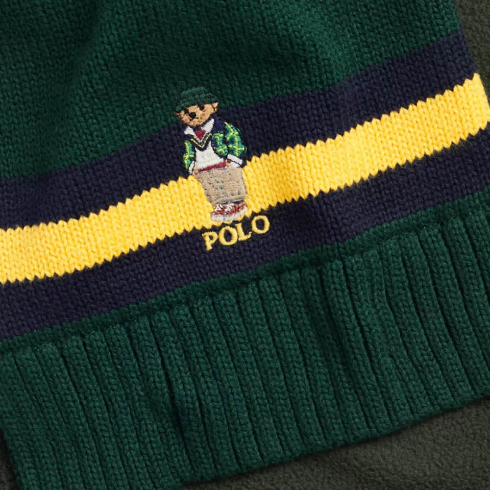 Accessoires>Ralph Lauren Accessoires Baumwollschal mit Polo Bear für Children | ® DE