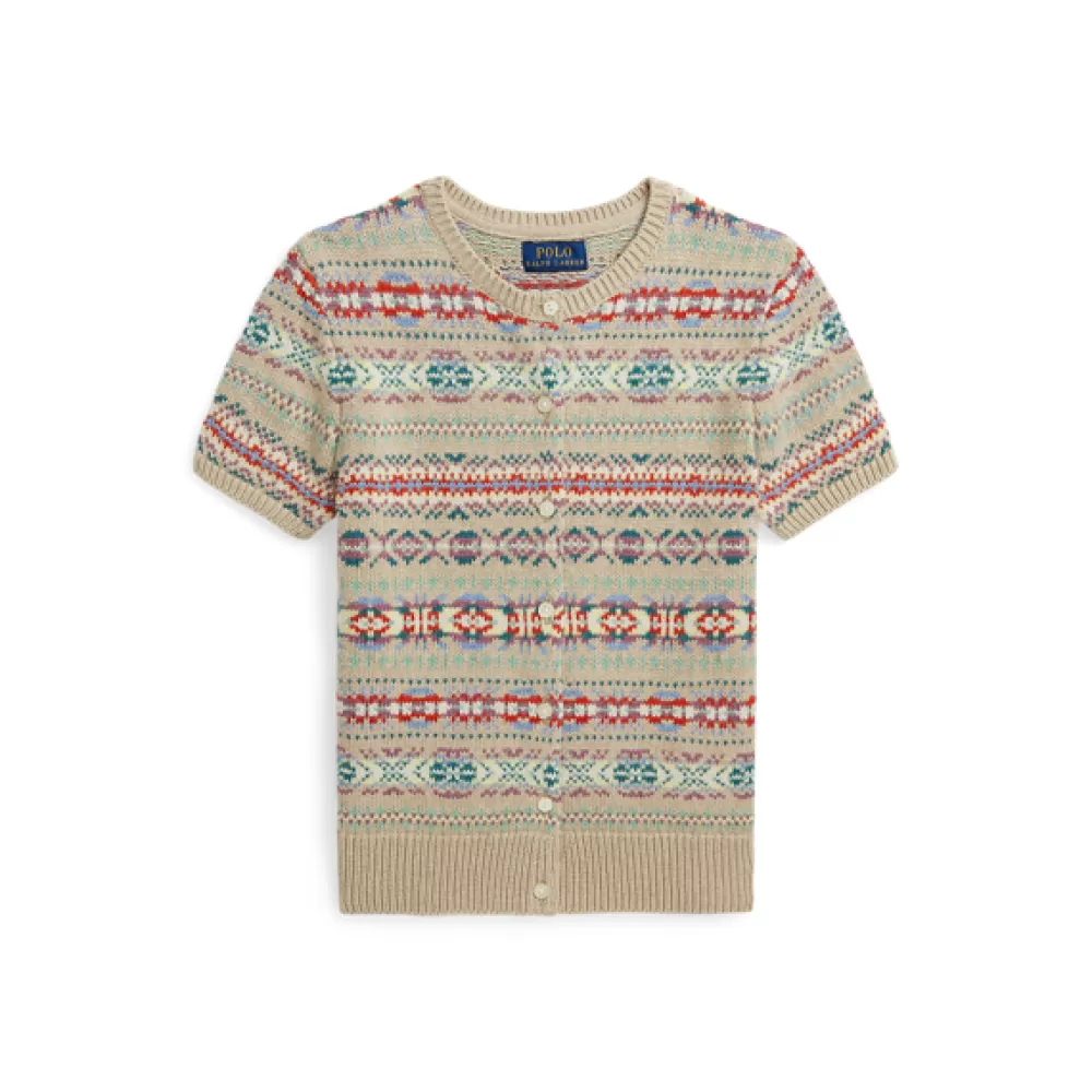 Pullover Und Strickjacken>Ralph Lauren Pullover Und Strickjacken Baumwollstrickjacke mit Fair-Isle-Muster für Children | ® DE