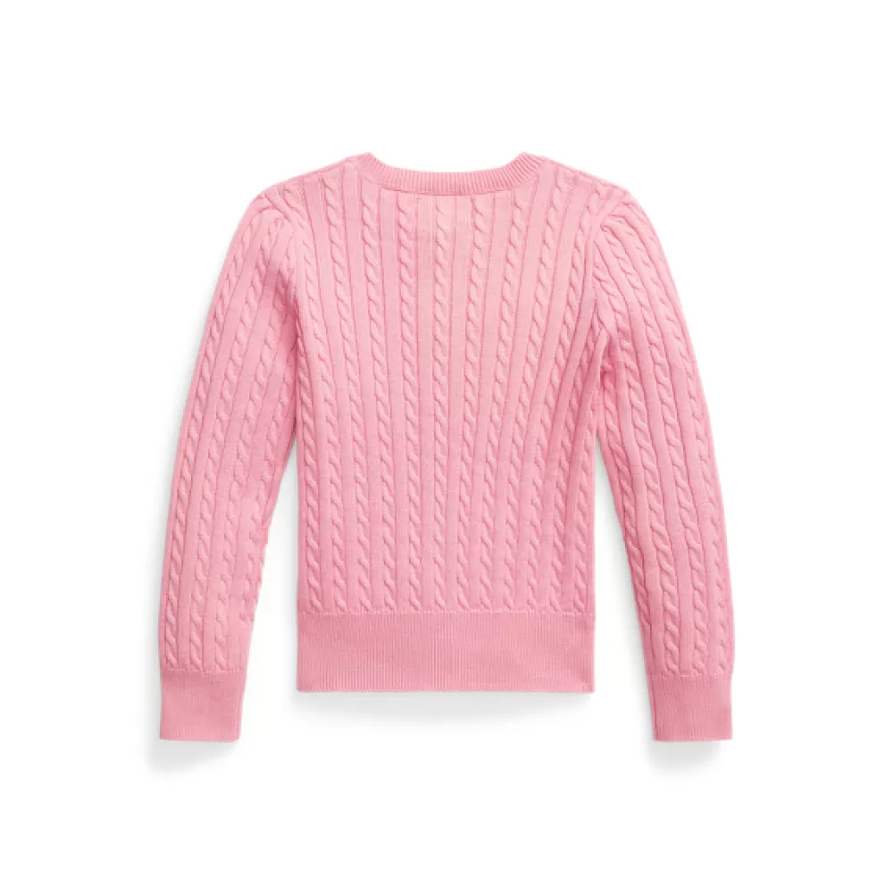 Pullover Und Strickjacken>Ralph Lauren Pullover Und Strickjacken Baumwollstrickjacke mit Mini-Zopfmuster für Children | ® DE