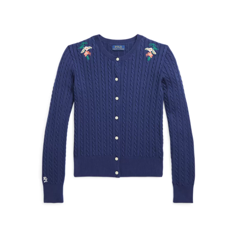 Pullover Und Strickjacken>Ralph Lauren Pullover Und Strickjacken Baumwollstrickjacke mit Zopfmuster für Children | ® DE