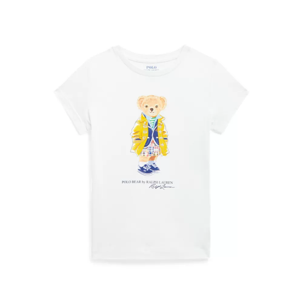 T-Shirts Und Sweatshirts>Ralph Lauren T-Shirts Und Sweatshirts Baumwoll-T-Shirt mit Polo Bear für Children | ® DE