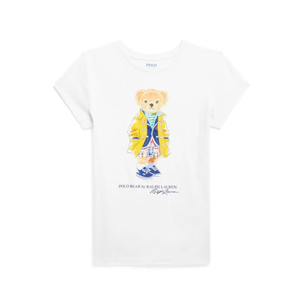 T-Shirts Und Sweatshirts>Ralph Lauren T-Shirts Und Sweatshirts Baumwoll-T-Shirt mit Polo Bear für Children | ® DE