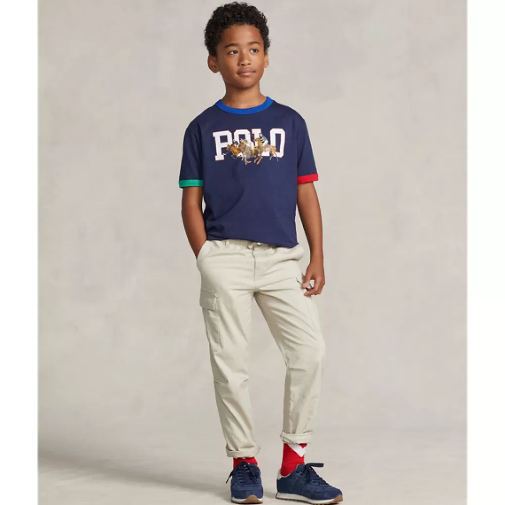 Sportbekleidung | Hosen Und Shorts>Ralph Lauren Sportbekleidung | Hosen Und Shorts Cargohose aus Stretch-Chino für Children | ® DE