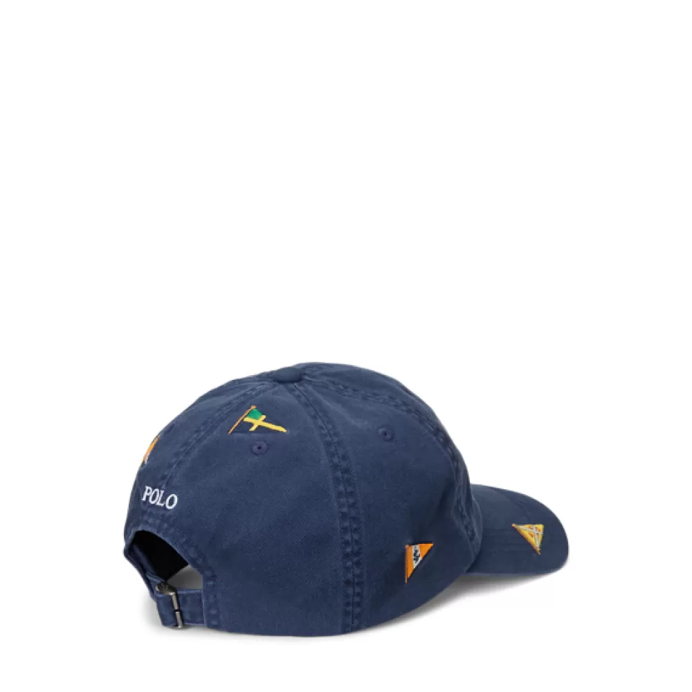 Accessoires>Ralph Lauren Accessoires Chino-Baseballkappe mit Segelflagge für Children | ® DE