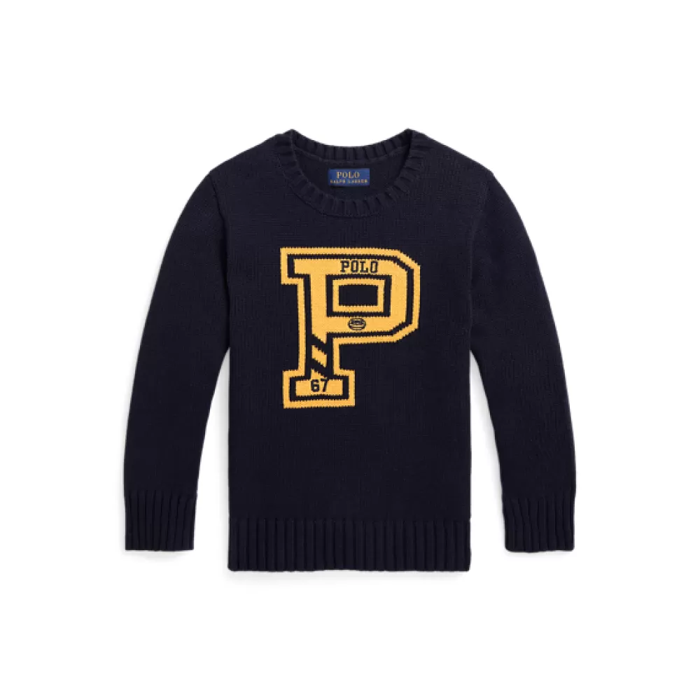 Pullover Und Strickjacken>Ralph Lauren Pullover Und Strickjacken College-Pullover aus Baumwolle für Children | ® DE