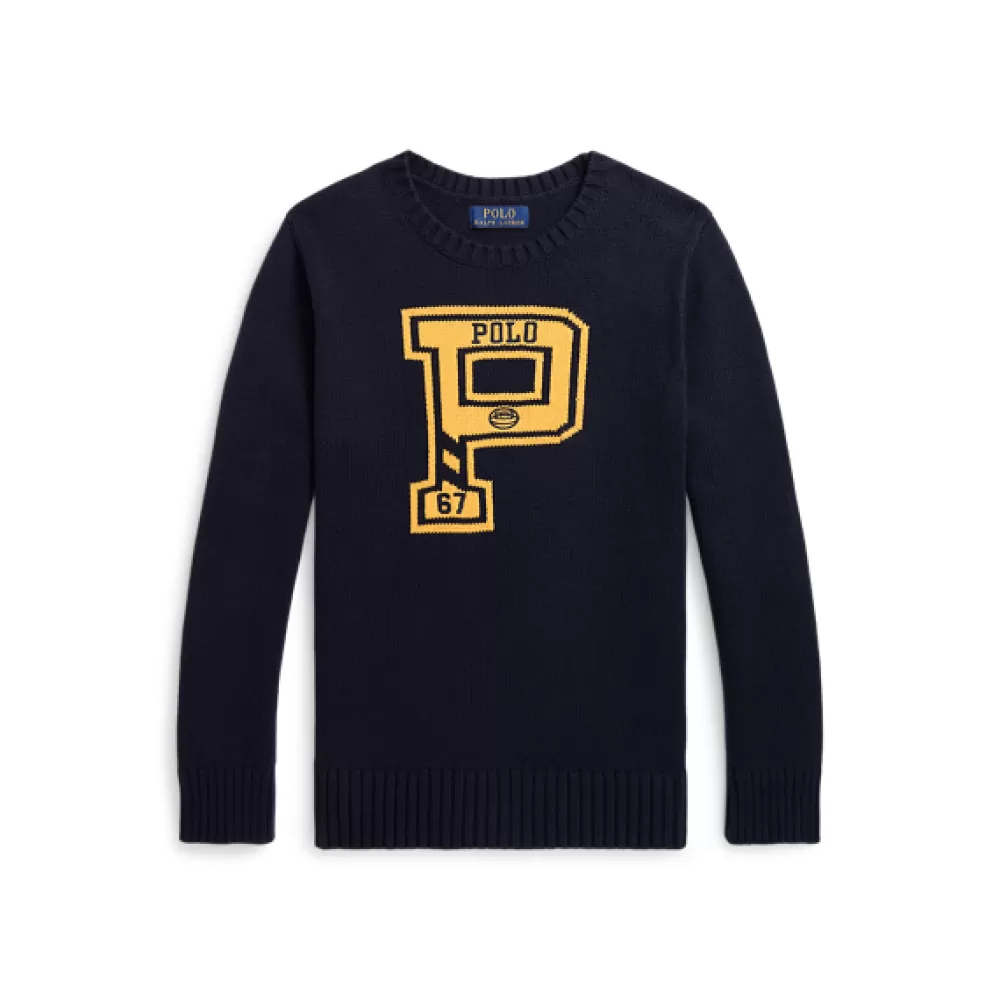 Pullover Und Strickjacken>Ralph Lauren Pullover Und Strickjacken College-Pullover aus Baumwolle für Children | ® DE