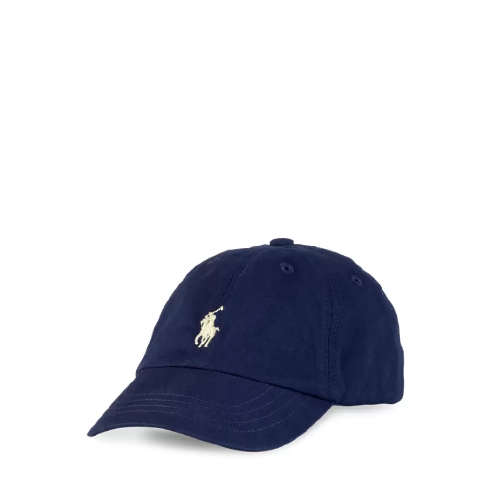 Schuhe Und Accessoires>Ralph Lauren Schuhe Und Accessoires Cotton Chino Baseball Cap | DE