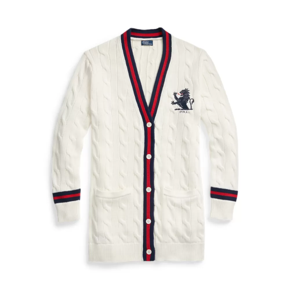 Pullover Und Strickjacken>Ralph Lauren Pullover Und Strickjacken Cricket-Strickjacke mit Zopfmuster für Women | ® DE