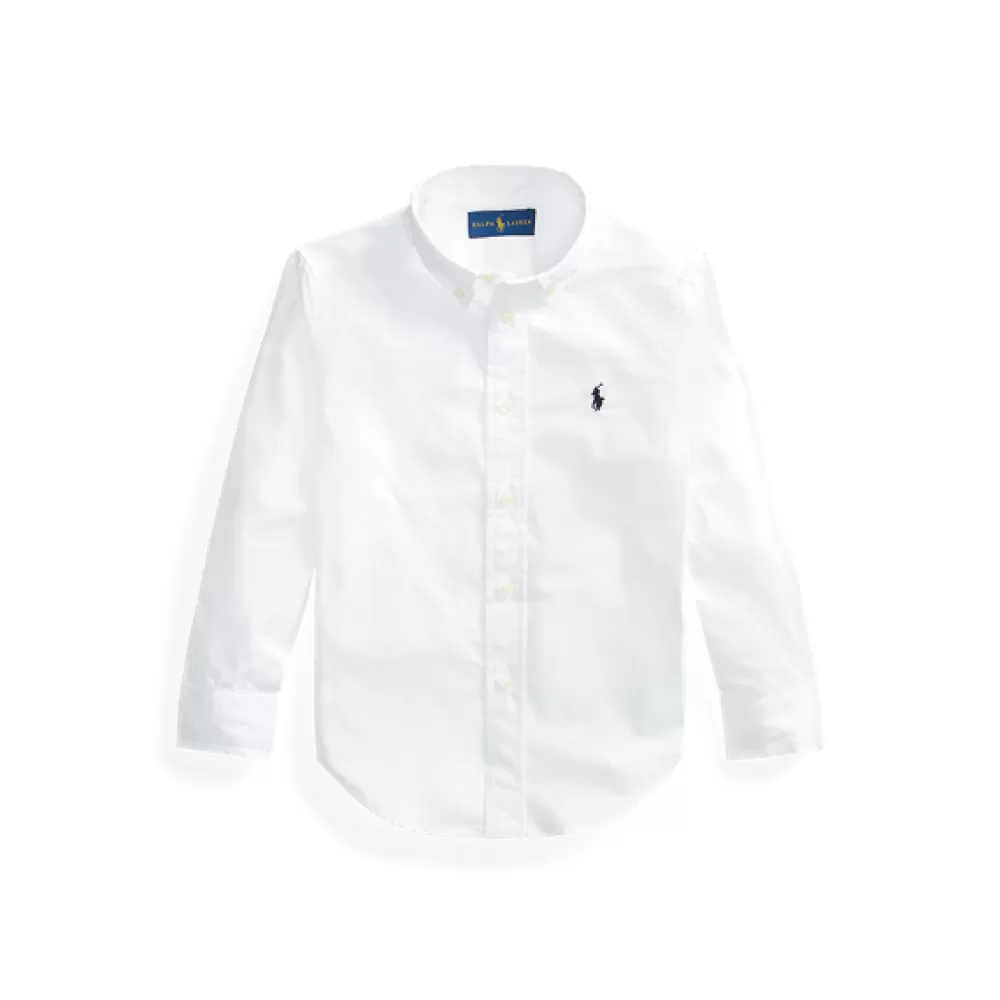 Hemden>Ralph Lauren Hemden Custom-Fit Baumwoll-Oxfordhemd für Children | ® DE