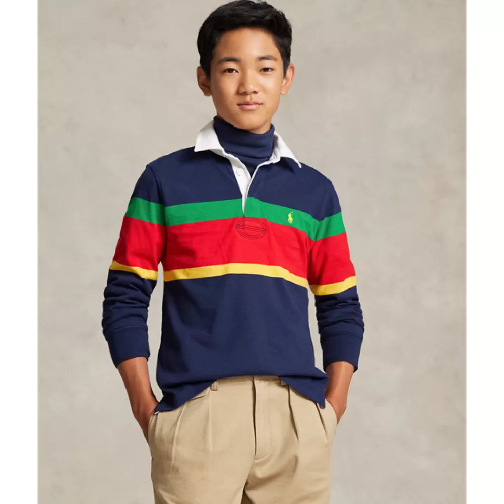 Poloshirts>Ralph Lauren Poloshirts Das klassische Rugbyhemd für Children | ® DE