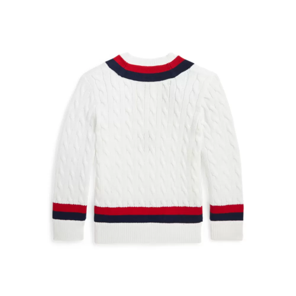 Pullover Und Strickjacken>Ralph Lauren Pullover Und Strickjacken Der klassische Cricketpullover für Children | ® DE