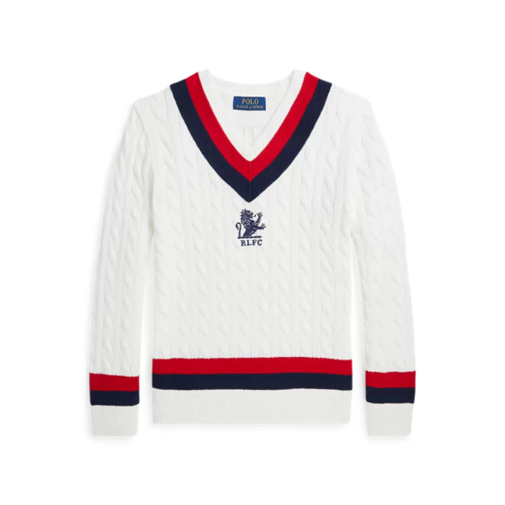 Pullover Und Strickjacken | Jungen 6-14 Jahre>Ralph Lauren Pullover Und Strickjacken | Jungen 6-14 Jahre Der klassische Cricket-Pullover für Children | ® DE