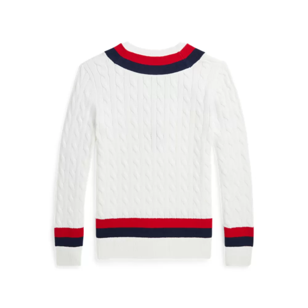 Pullover Und Strickjacken | Jungen 6-14 Jahre>Ralph Lauren Pullover Und Strickjacken | Jungen 6-14 Jahre Der klassische Cricket-Pullover für Children | ® DE