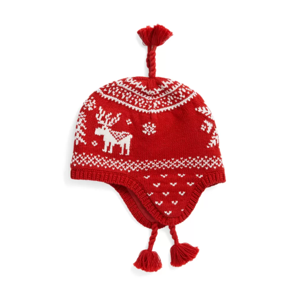 Accessoires>Ralph Lauren Accessoires Fair-Isle-Mütze mit Ohrenklappen für Children | ® DE