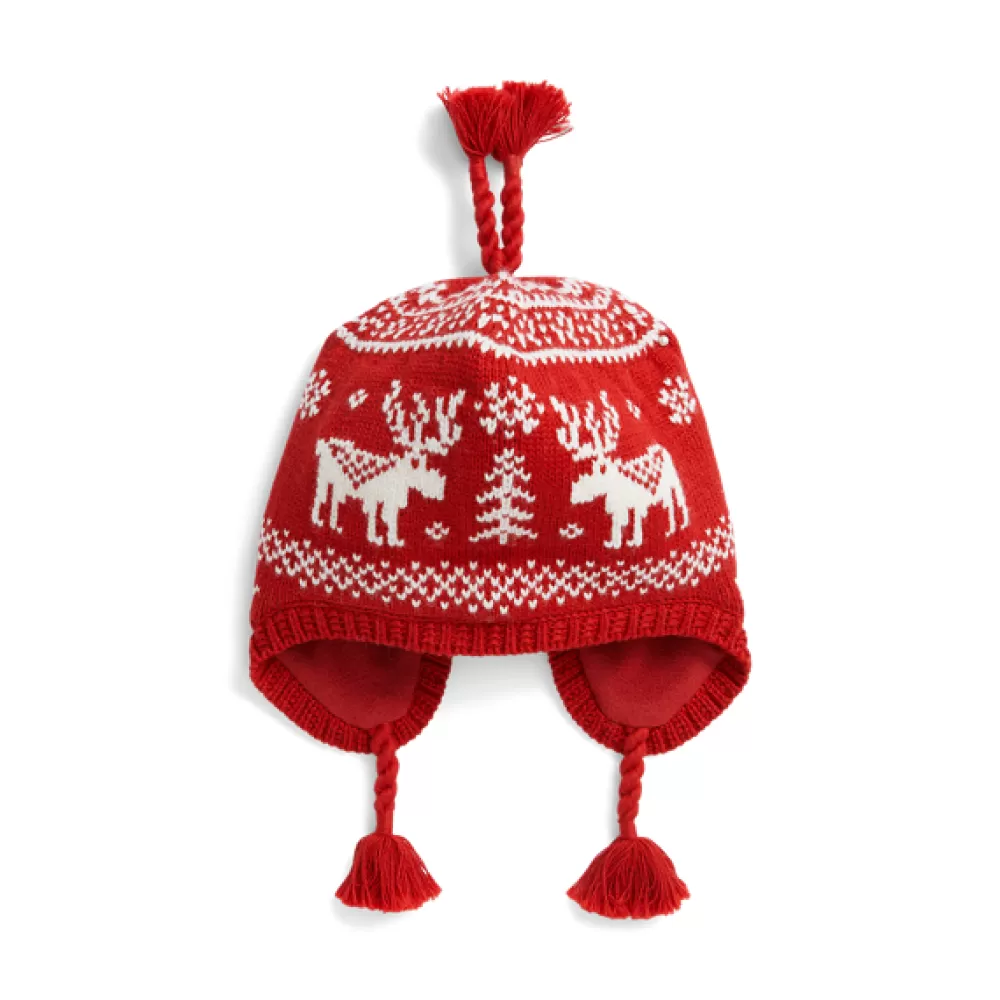 Accessoires>Ralph Lauren Accessoires Fair-Isle-Mütze mit Ohrenklappen für Children | ® DE