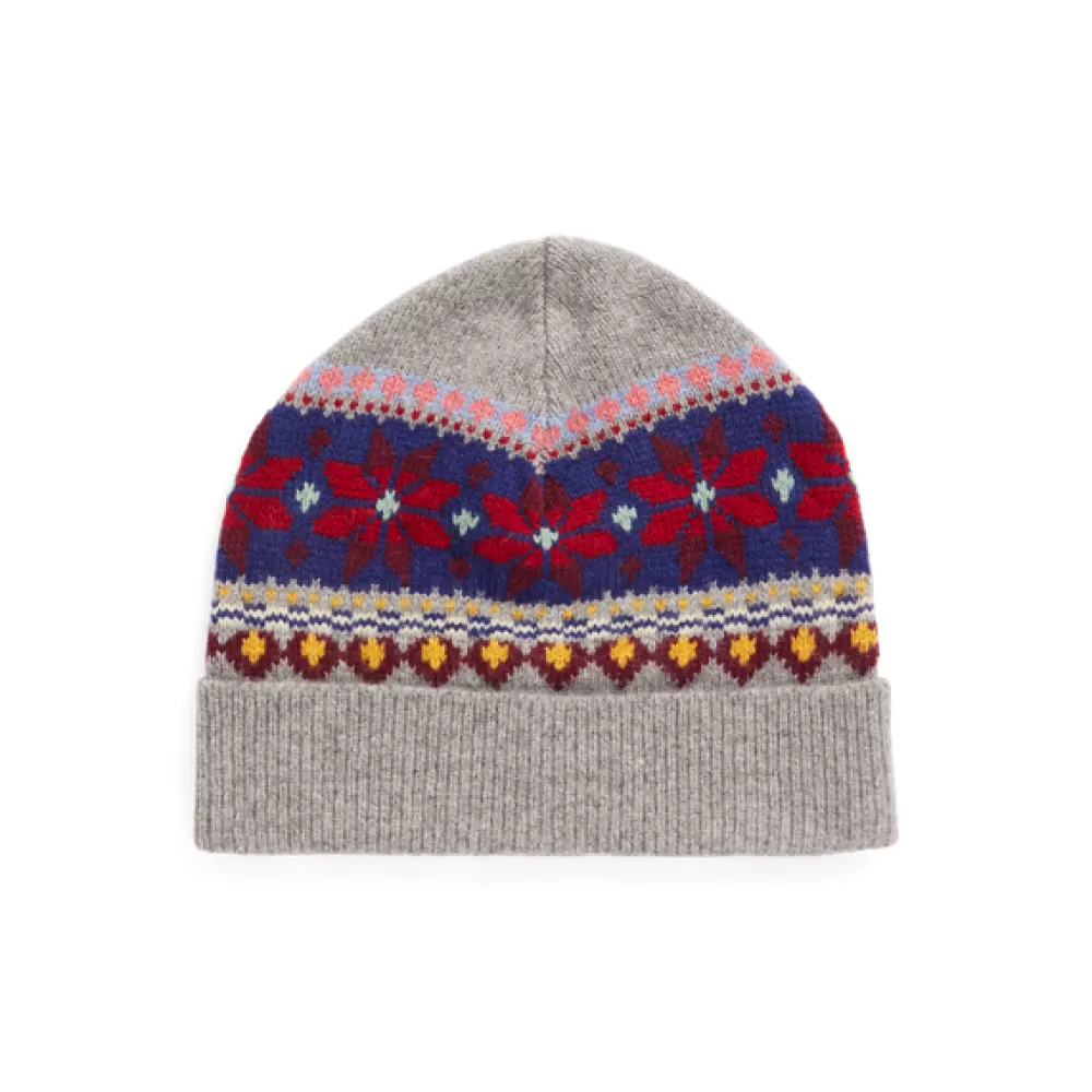 Accessoires>Ralph Lauren Accessoires Fair-Isle-Mütze mit Wolle für Children | ® DE