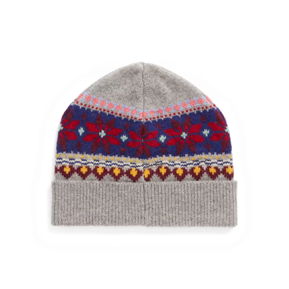 Accessoires>Ralph Lauren Accessoires Fair-Isle-Mütze mit Wolle für Children | ® DE