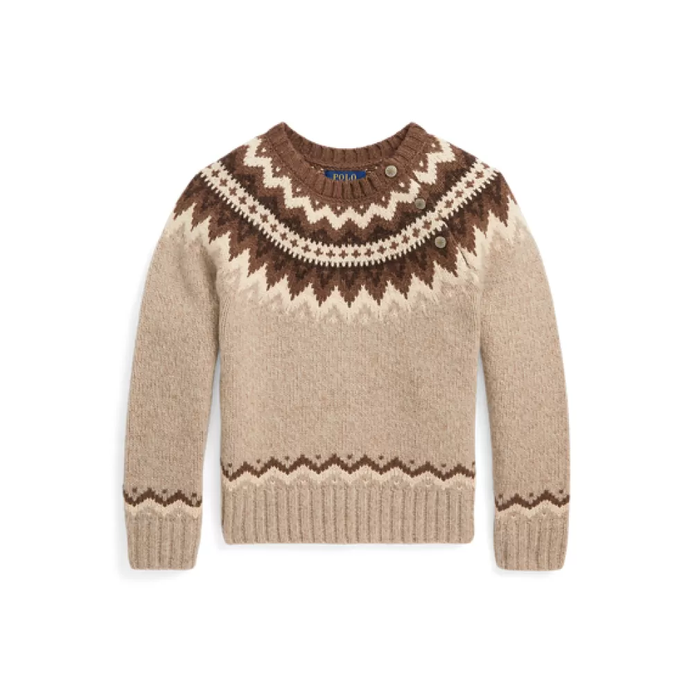 Pullover Und Strickjacken>Ralph Lauren Pullover Und Strickjacken Fair-Isle-Pullover aus Wollmischung für Children | ® DE