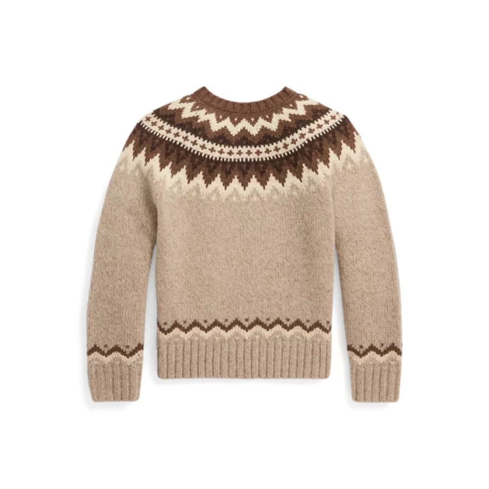 Pullover Und Strickjacken>Ralph Lauren Pullover Und Strickjacken Fair-Isle-Pullover aus Wollmischung für Children | ® DE