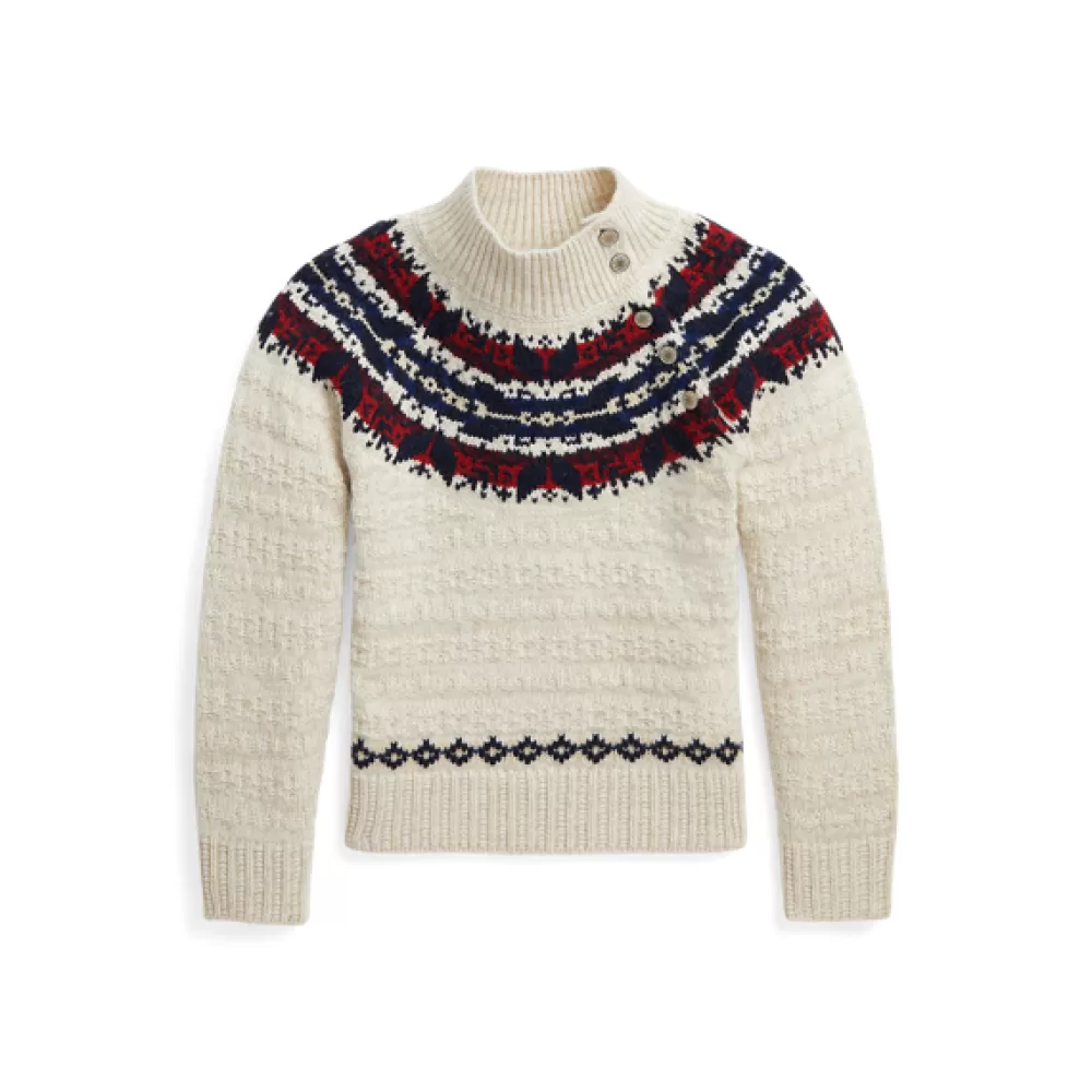 Pullover Und Strickjacken>Ralph Lauren Pullover Und Strickjacken Fair-Isle-Pullover aus Wollmischung für Children | ® DE