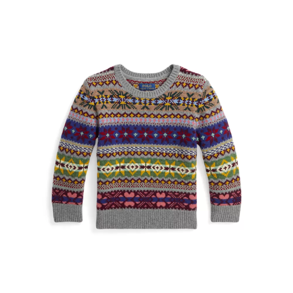 Pullover Und Strickjacken>Ralph Lauren Pullover Und Strickjacken Fair-Isle-Pullover aus Wollmischung für Children | ® DE