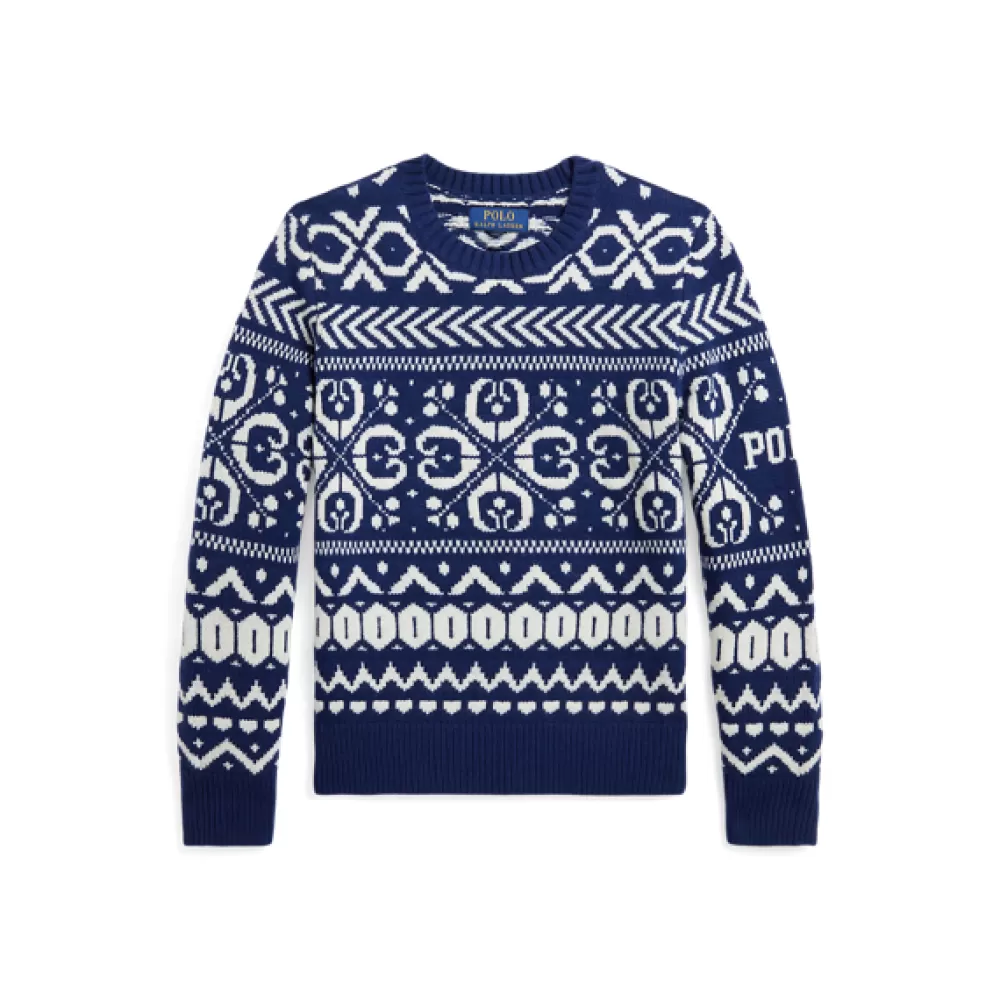 Pullover Und Strickjacken>Ralph Lauren Pullover Und Strickjacken Fair-Isle-Pullover aus Wollmischung für Children | ® DE