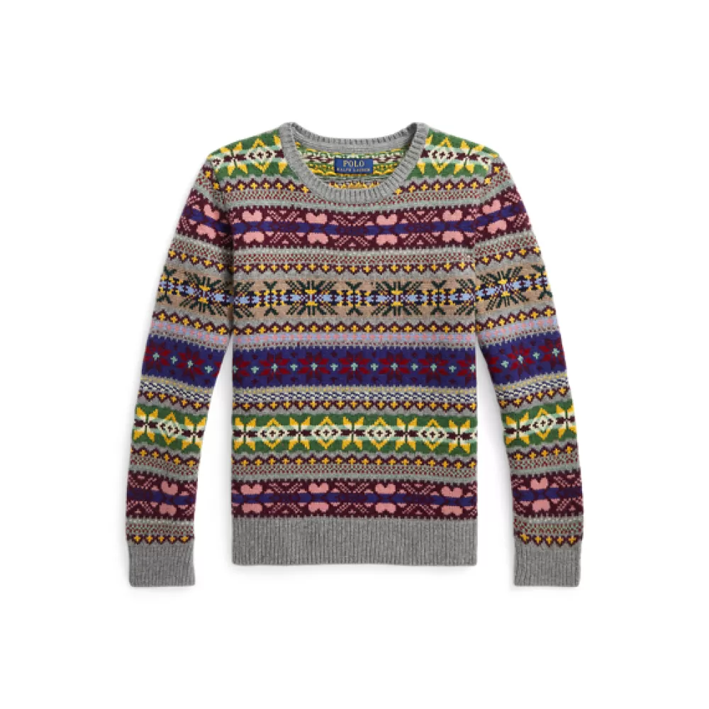 Pullover Und Strickjacken>Ralph Lauren Pullover Und Strickjacken Fair-Isle-Pullover aus Wollmischung für Children | ® DE