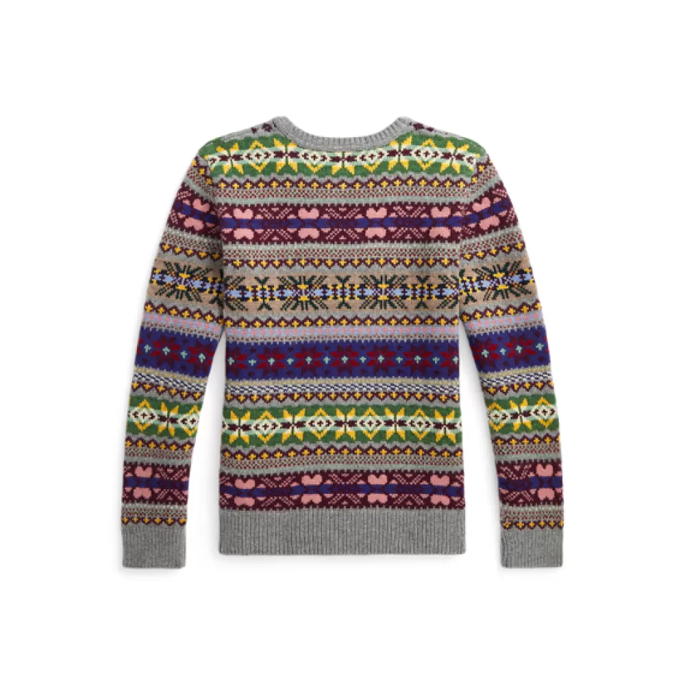 Pullover Und Strickjacken>Ralph Lauren Pullover Und Strickjacken Fair-Isle-Pullover aus Wollmischung für Children | ® DE