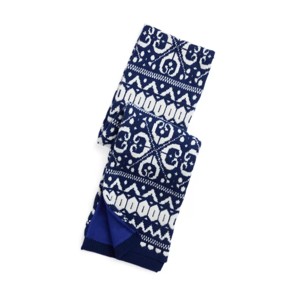 Accessoires>Ralph Lauren Accessoires Fair-Isle-Schal aus Wollmischung für Children | ® DE