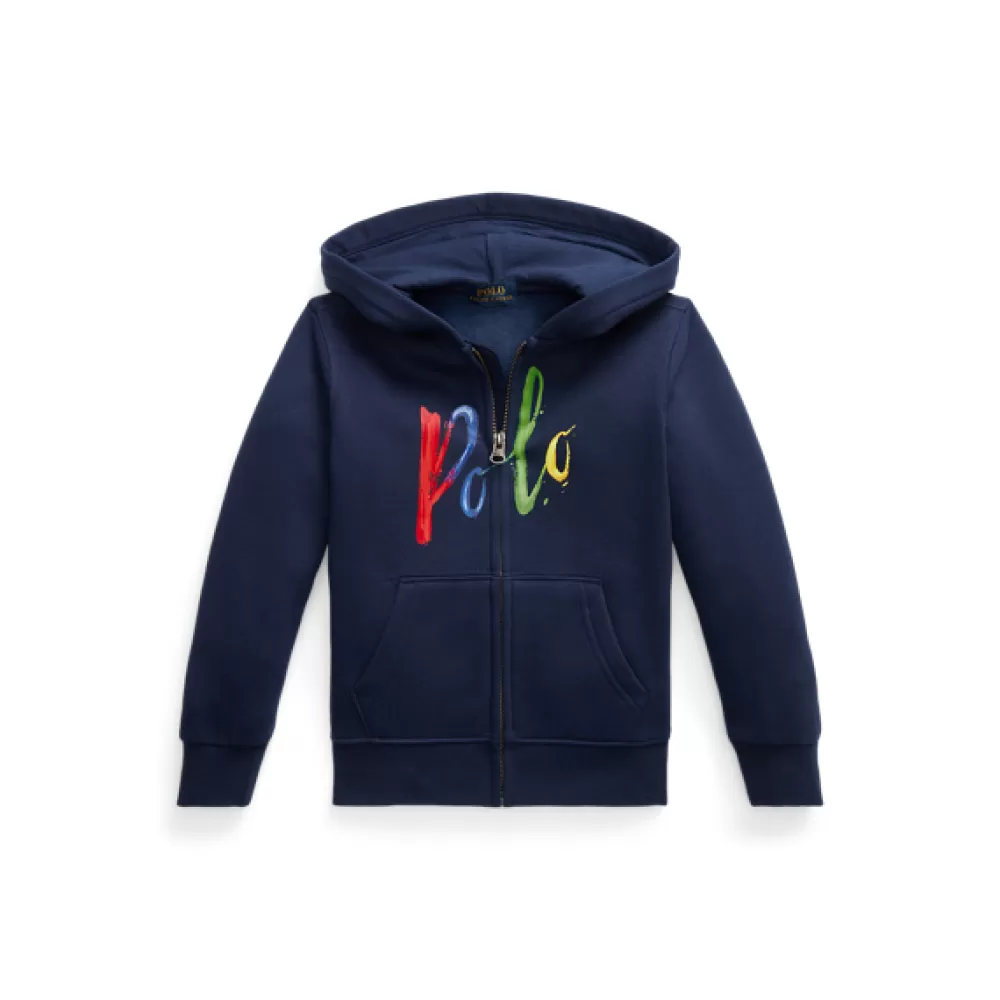 Sweatshirts Und Hoodies | Jungen 1½-6 Jahre>Ralph Lauren Sweatshirts Und Hoodies | Jungen 1½-6 Jahre Fleece-Kapuzenjacke mit Logo für Children | ® DE