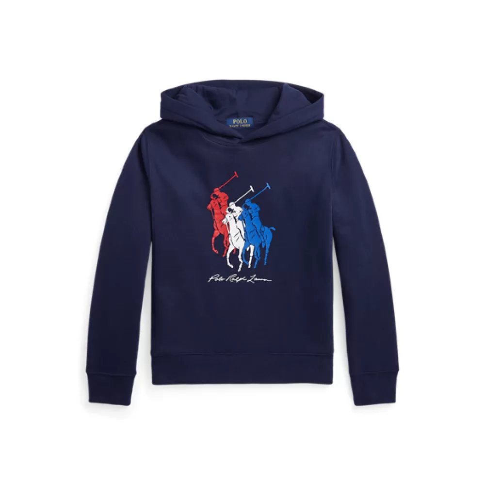 Sportbekleidung | Sweatshirts Und Hoodies | Jungen 6-14 Jahre>Ralph Lauren Sportbekleidung | Sweatshirts Und Hoodies | Jungen 6-14 Jahre Fleece-Kapuzenpullover mit Big Pony für Children | ® DE